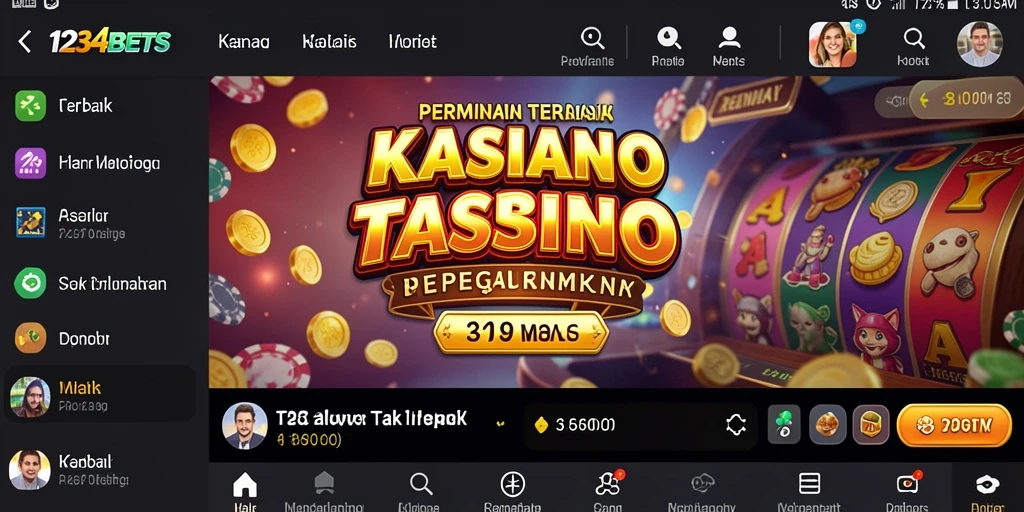 Tangkapan layar dari gameplay kasino yang menarik di 1234BETS.