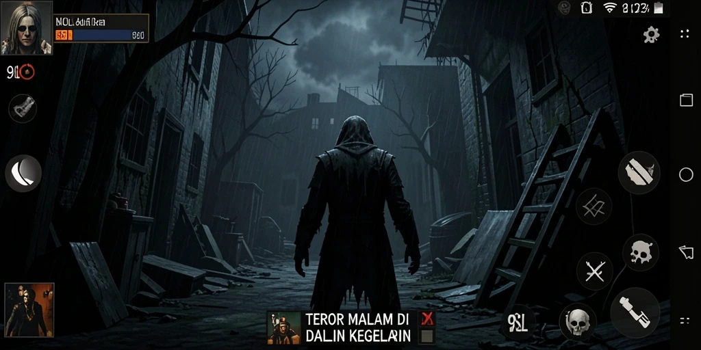 Gameplay menegangkan dengan suasana Horror yang mencekam.