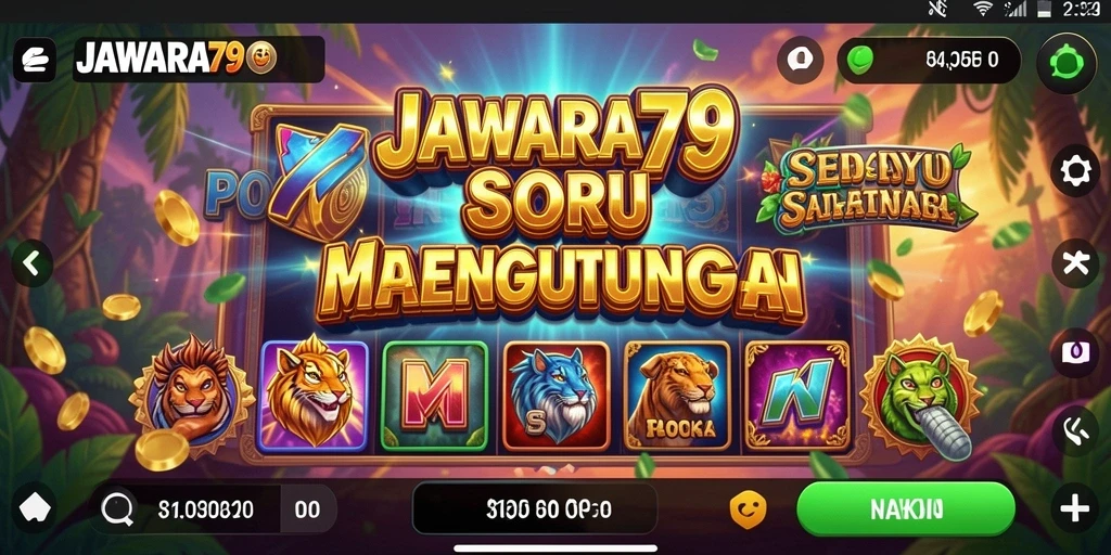 Screenshot gameplay JAWARA79 menampilkan keseruan permainan Slot.
