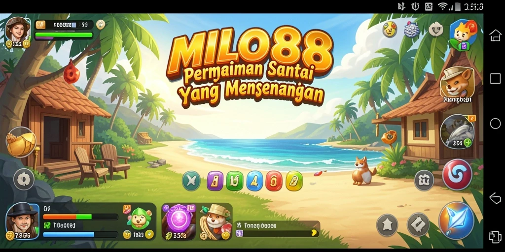 Gameplay Casual yang menarik dan menyenangkan di MILO88.