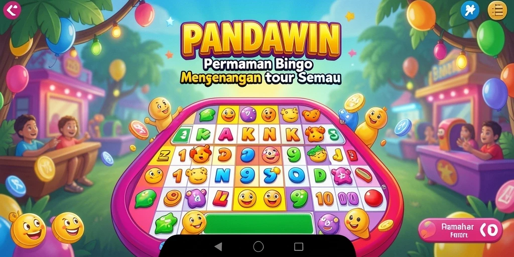 Tampilan menarik dari permainan Bingo di PANDAWIN yang menjanjikan keseruan.