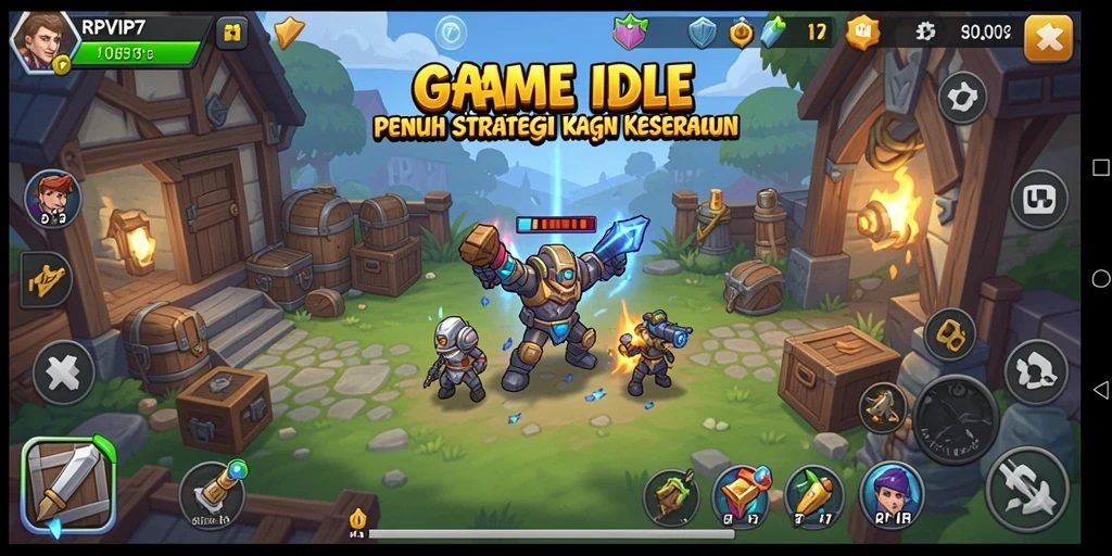 Tampilan gameplay RPVIP7 yang menarik dan penuh warna.