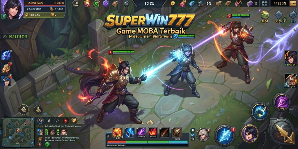 Tampilkan gameplay seru dan kolaborasi tim di arena MOBA.