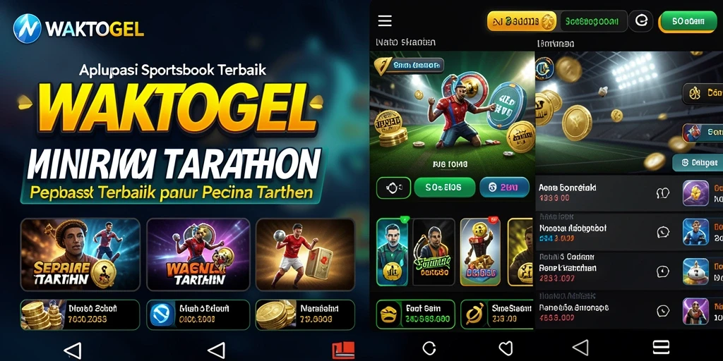 Tampilan gameplay menarik dari aplikasi Sportsbook WAKTOGEL.